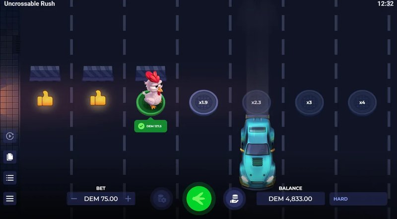 Uncrossable rush jugar, uncrossable rush slot